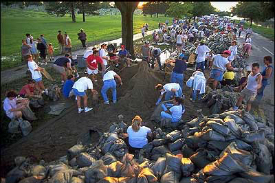 Flood Sandbagging