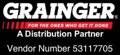 We are a Grainger Vendor Partner!