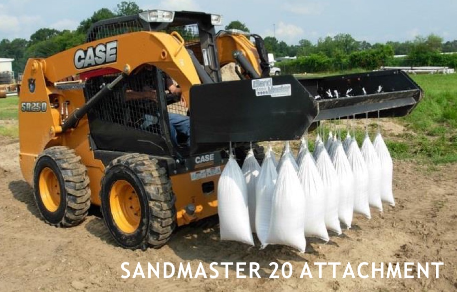 Sandbag Filler Attachment for Skid Steers