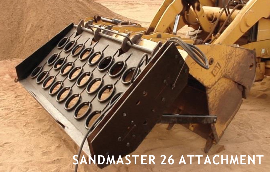 Sandbag Filler Attachment for Backhoes & Loaders